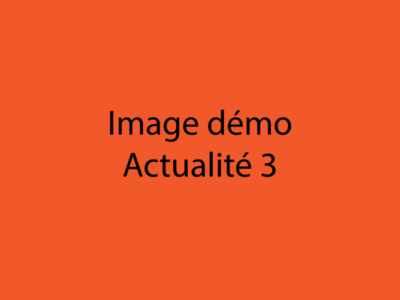 Titre de l’actualité 3