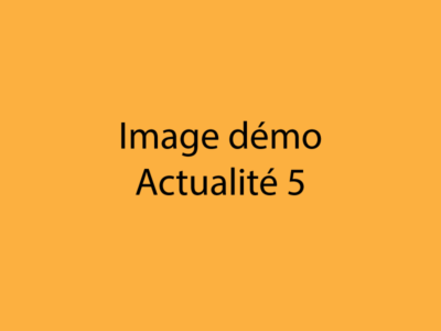 Titre de l’actualité 5