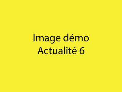 Titre de l’actualité 6