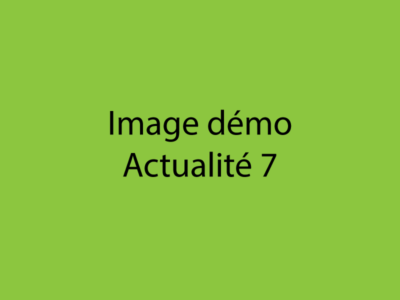 Titre de l’actualité 7